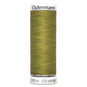 Нитки универсальные Guterman Creativ Sew-All, №100, 100% п/э, 200 м, цвет 397 темно-горчичный