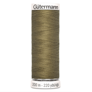 Нитки универсальные Guterman Creativ Sew-All, №100, 100% п/э, 200 м, цвет 528 защитно- оливковый