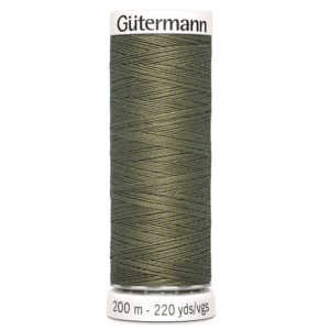 Нитки универсальные Guterman Creativ Sew-All, №100, 100% п/э, 200 м, цвет 825 золотисто-оливковый