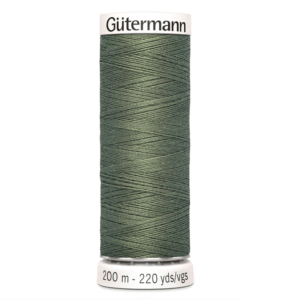 Нитки универсальные Guterman Creativ Sew-All, №100, 100% п/э, 200 м, цвет 824 зеленый камуфляж