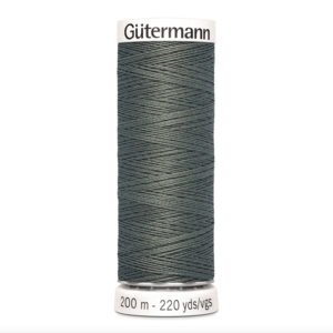 Нитки универсальные Guterman Creativ Sew-All, №100, 100% п/э, 200 м, цвет 635 каменно-серый