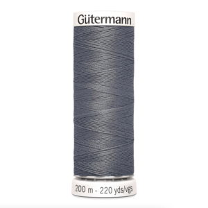 Нитки универсальные Guterman Creativ Sew-All, №100, 100% п/э, 200 м, цвет 497 перламутровый джинсовый