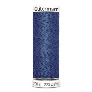 Нитки универсальные Guterman Creativ Sew-All, №100, 100% п/э, 200 м, цвет 068 серо-синий