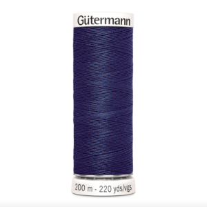 Нитки универсальные Guterman Creativ Sew-All, №100, 100% п/э, 200 м, цвет 537 т.серо-синий джинс