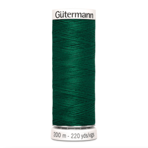 Нитки универсальные Guterman Creativ Sew-All, №100, 100% п/э, 200 м, цвет 340 зеленый трилистник