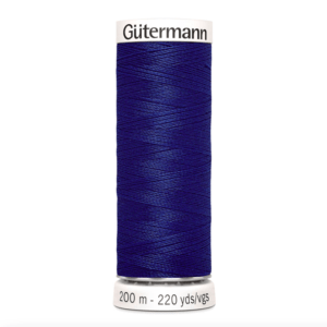 Нитки универсальные Guterman Creativ Sew-All, №100, 100% п/э, 200 м, цвет 232 кобальт