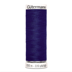 Нитки универсальные Guterman Creativ Sew-All, №100, 100% п/э, 200 м, цвет 309 чернильный