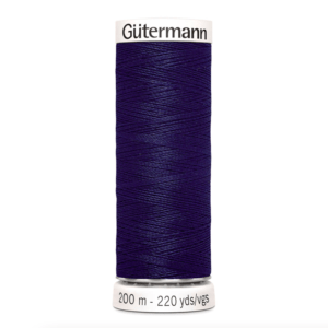 Нитки универсальные Guterman Creativ Sew-All, №100, 100% п/э, 200 м, цвет 310 темно-чернильный