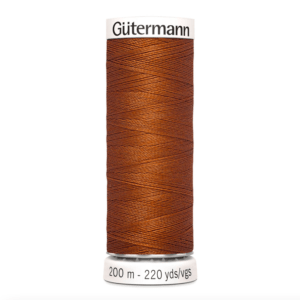 Нитки универсальные Guterman Creativ Sew-All, №100, 100% п/э, 200 м, цвет 649 перламутрово-медный