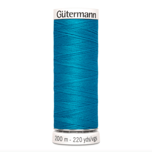 Нитки универсальные Guterman Creativ Sew-All, №100, 100% п/э, 200 м, цвет 761 св.бирюза