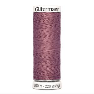 Нитки универсальные Guterman Creativ Sew-All, №100, 100% п/э, 200 м, цвет 052 старая роза