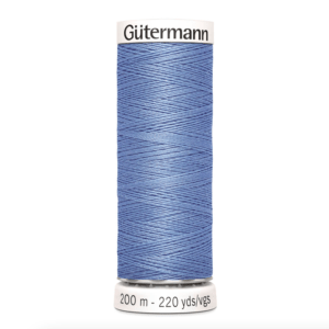 Нитки универсальные Guterman Creativ Sew-All, №100, 100% п/э, 200 м, цвет 074 сиренево-джинсовый