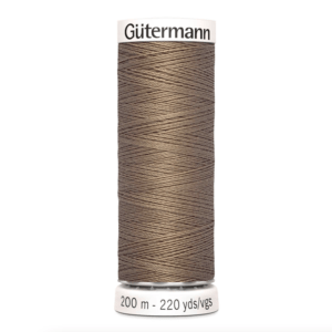 Нитки универсальные Guterman Creativ Sew-All, №100, 100% п/э, 200 м, цвет 160 кофейно-бежевый