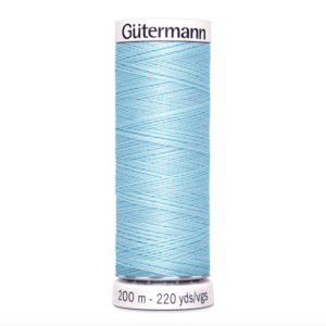 Нитки универсальные Guterman Creativ Sew-All, №100, 100% п/э, 200 м, цвет 194 пастельно-голубой
