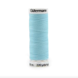 Нитки универсальные Guterman Creativ Sew-All, №100, 100% п/э, 200 м, цвет 195 голубой лед