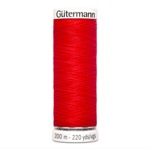 Нитки универсальные Guterman Creativ Sew-All, №100, 100% п/э, 200 м, цвет 364 красно-лососевый