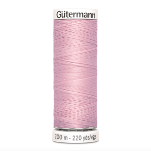 Нитки универсальные Guterman Creativ Sew-All, №100, 100% п/э, 200 м, цвет 662 пыльно-розовый
