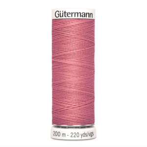 Нитки универсальные Guterman Creativ Sew-All, №100, 100% п/э, 200 м, цвет 473 пудрово-розовый
